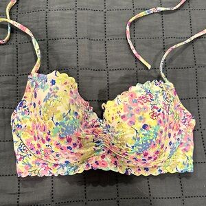Victoria's Secret Multicolor Floral Bra